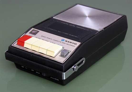 Photo:  Cassette Recorder